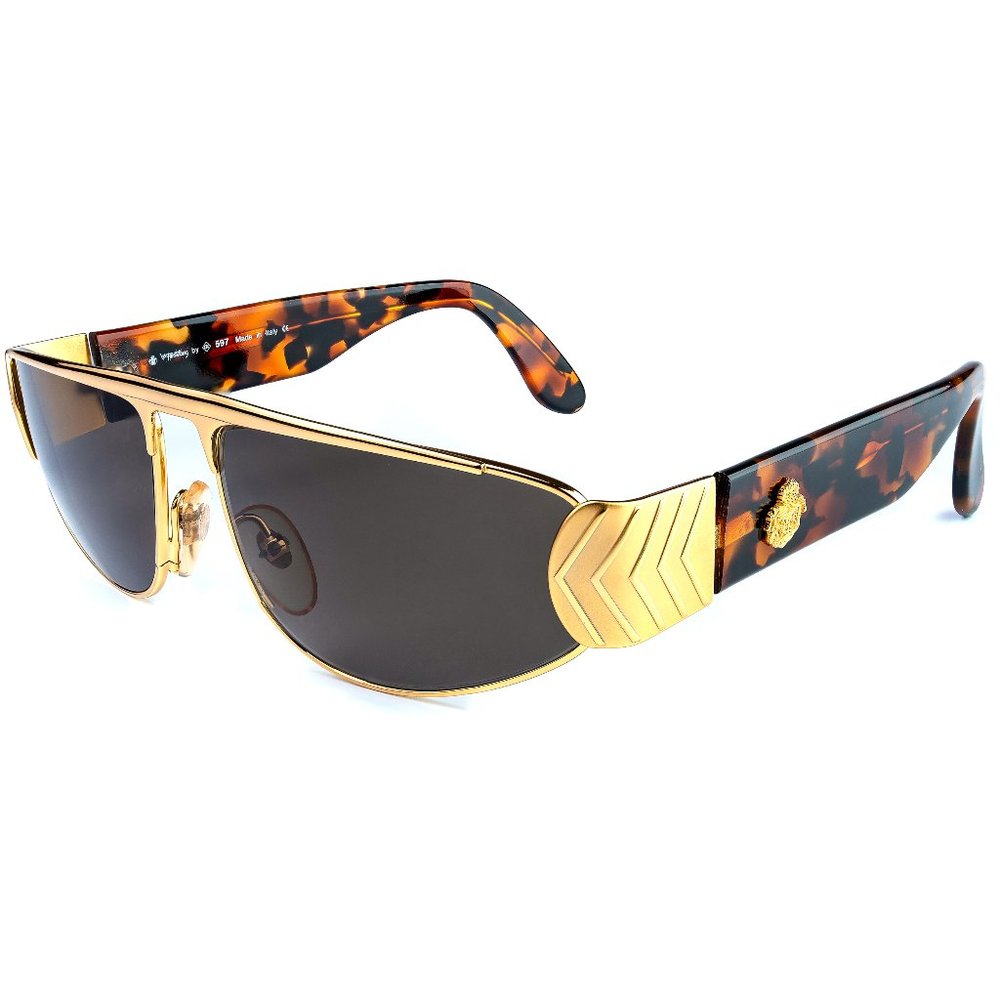 Rectangular vintage sunglasses by Von Furstenberg,